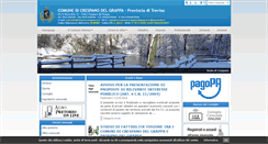 Desktop Screenshot of comune.crespano.tv.it